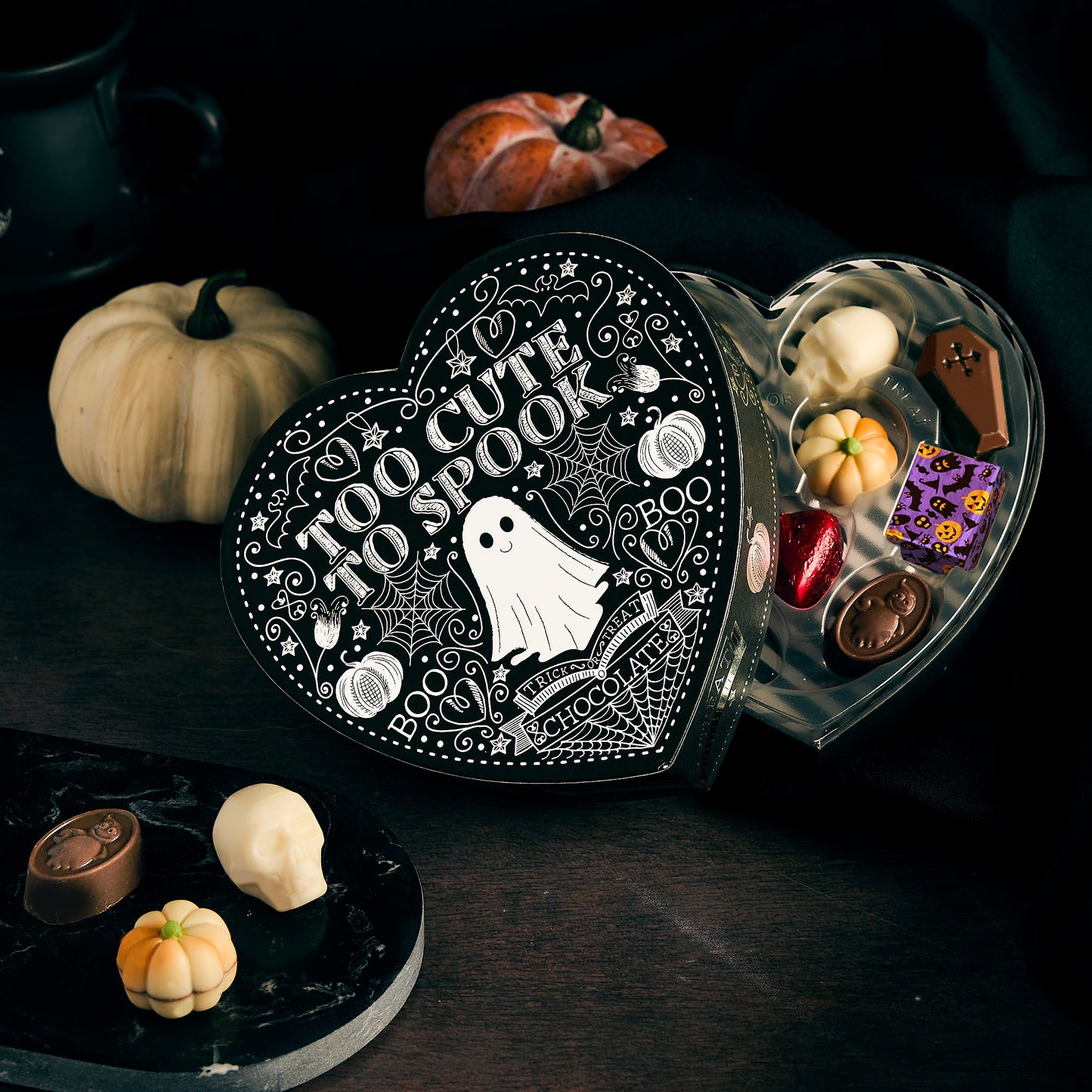 Too Cute To Spook! Spooky Truffles
