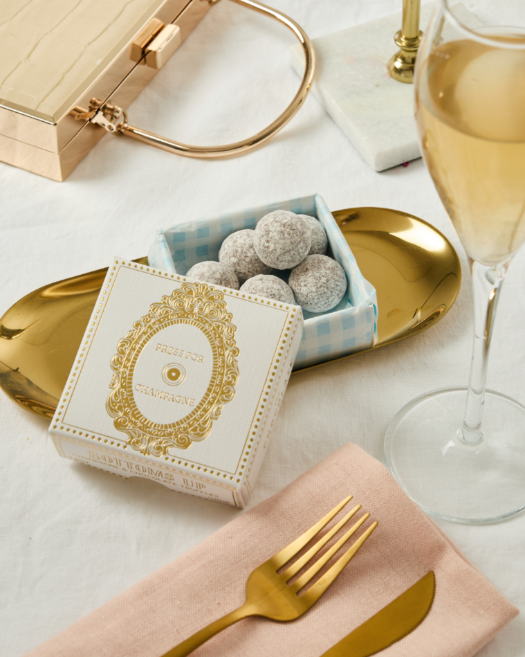 PRESS FOR CHAMPAGNE! MARC DE CHAMPAGNE TRUFFLES