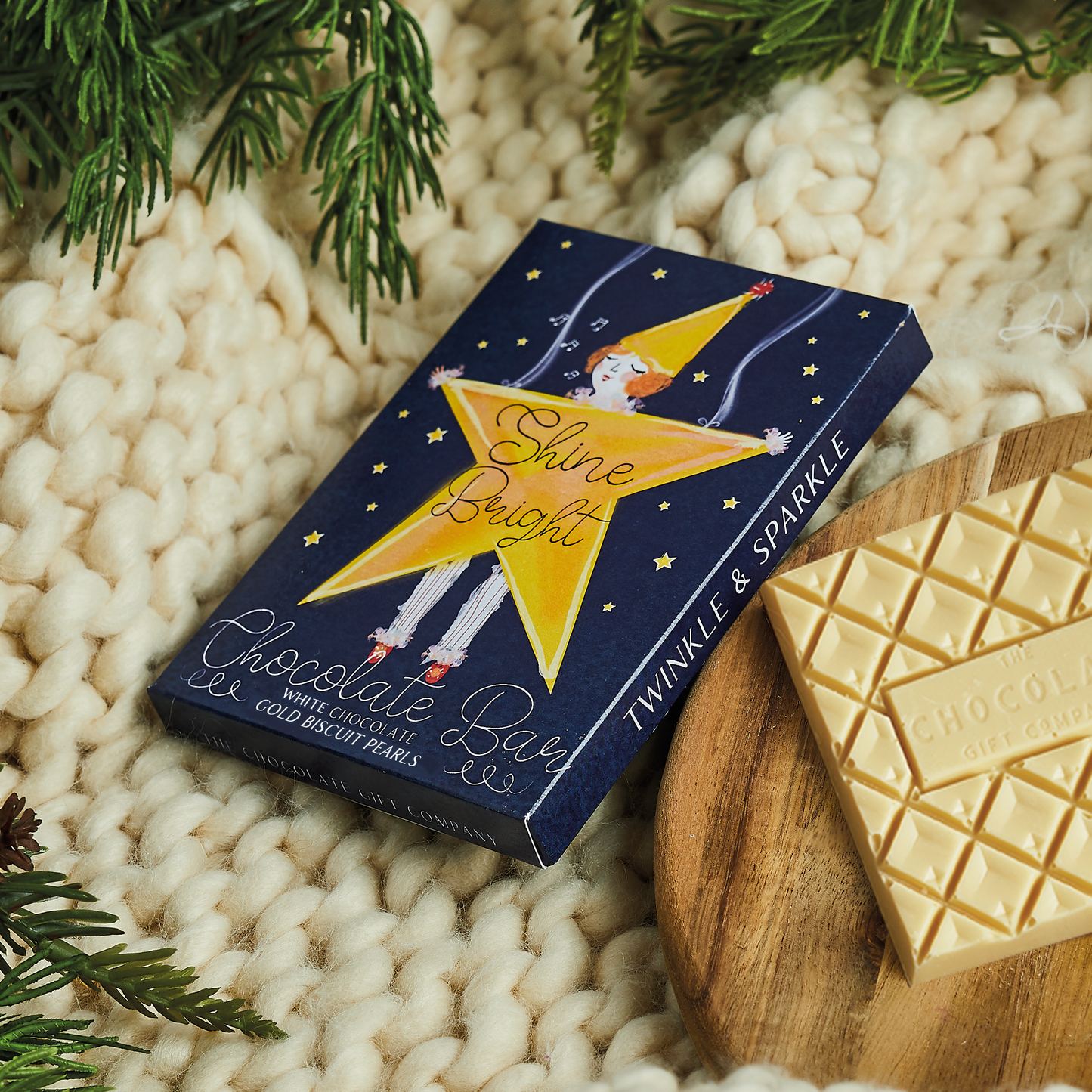 SHINE BRIGHT! WHITE CHOCOLATE BAR
