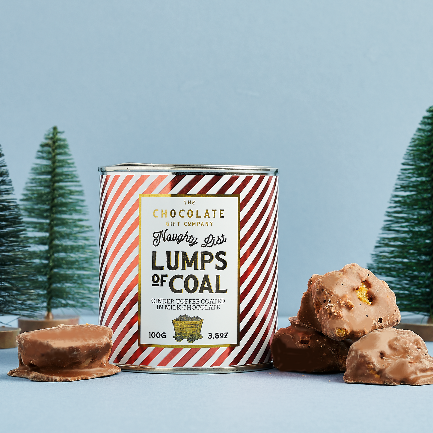 LUMPS OF COAL - RED