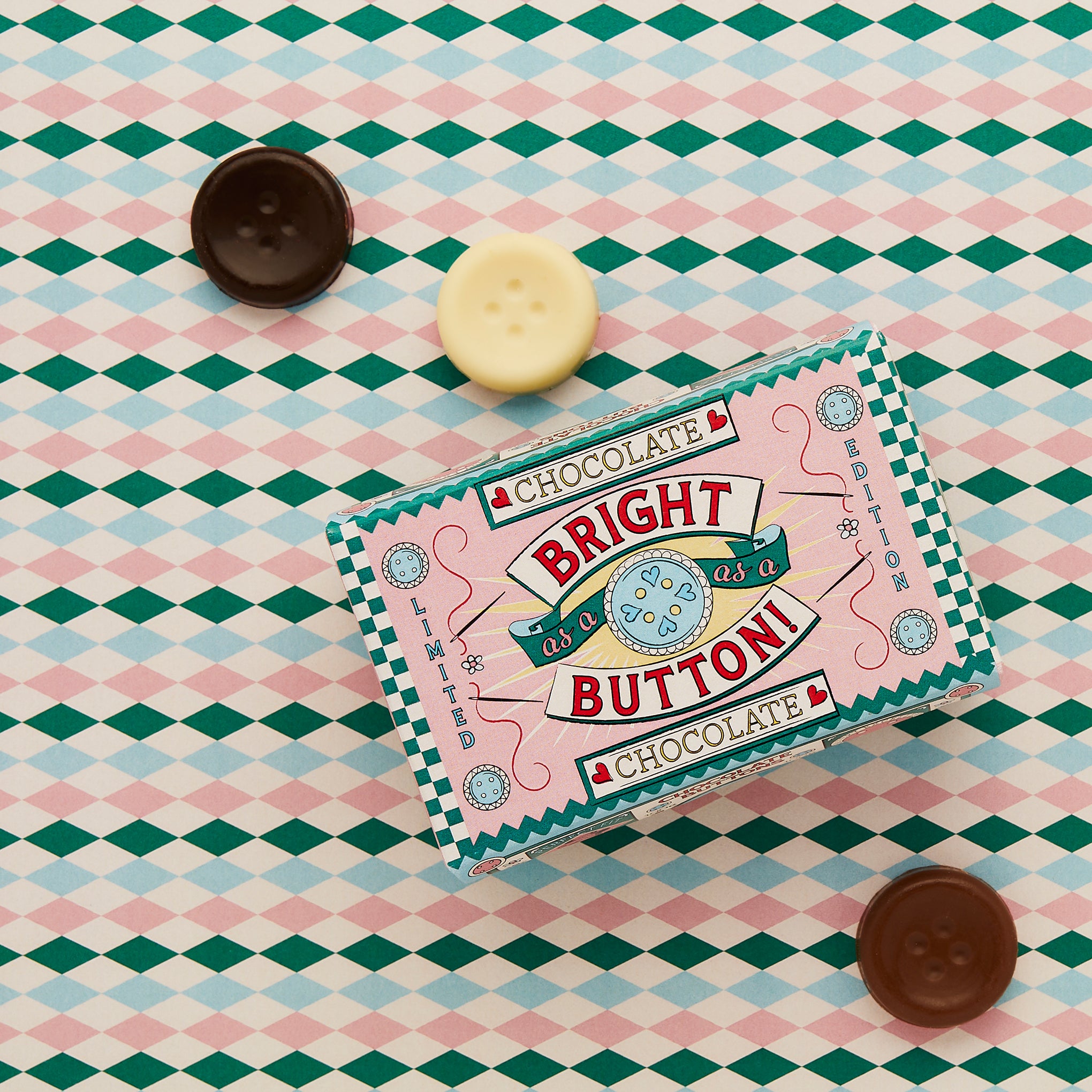 Bright as a Chocolate Button! β The Chocolate Gift Company