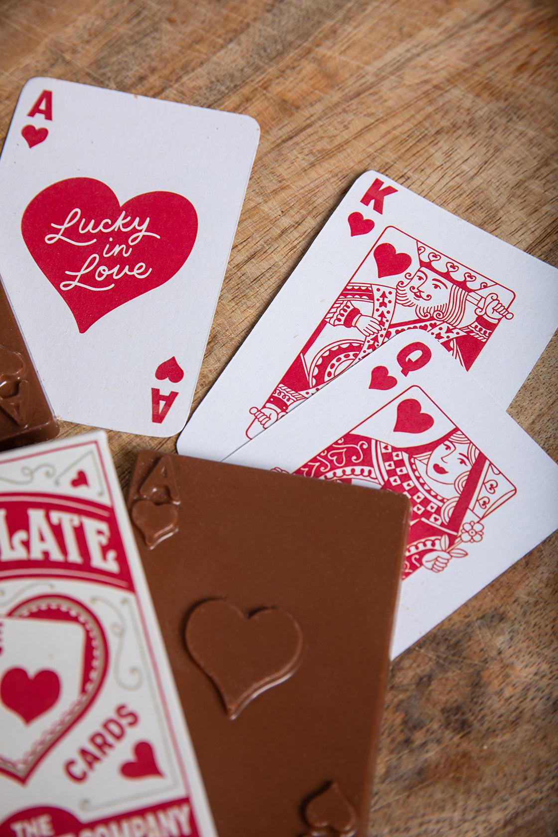 Lucky in Love, Chocolate Playing Cards