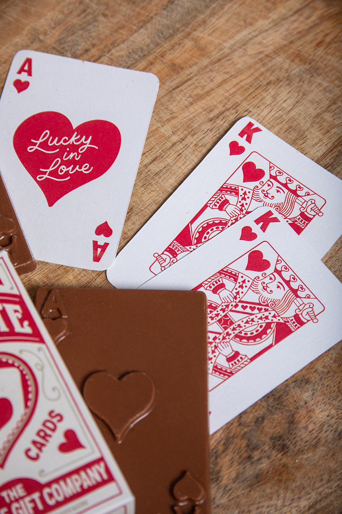 Lucky in Love, Chocolate Playing Cards