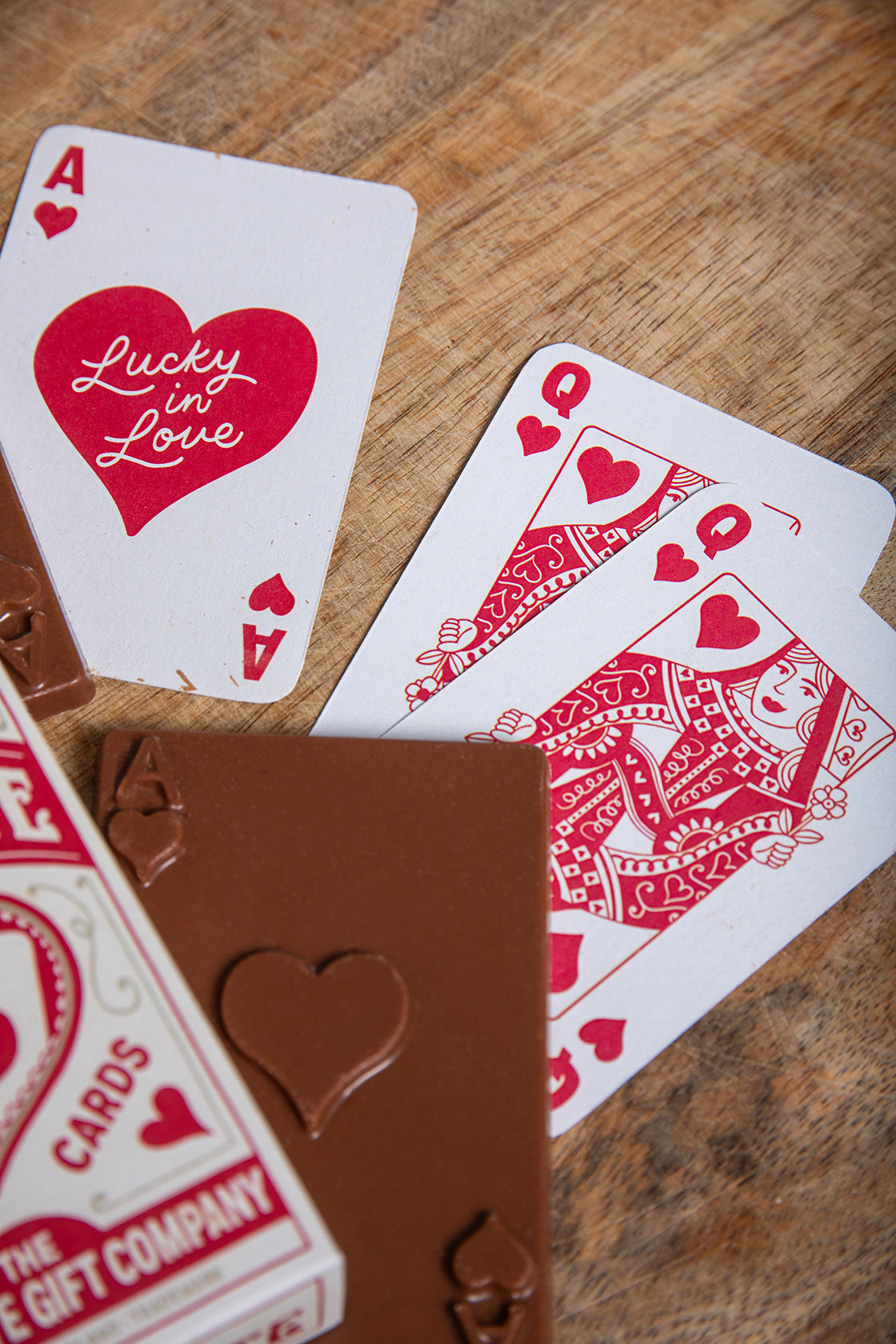 Lucky in Love, Chocolate Playing Cards
