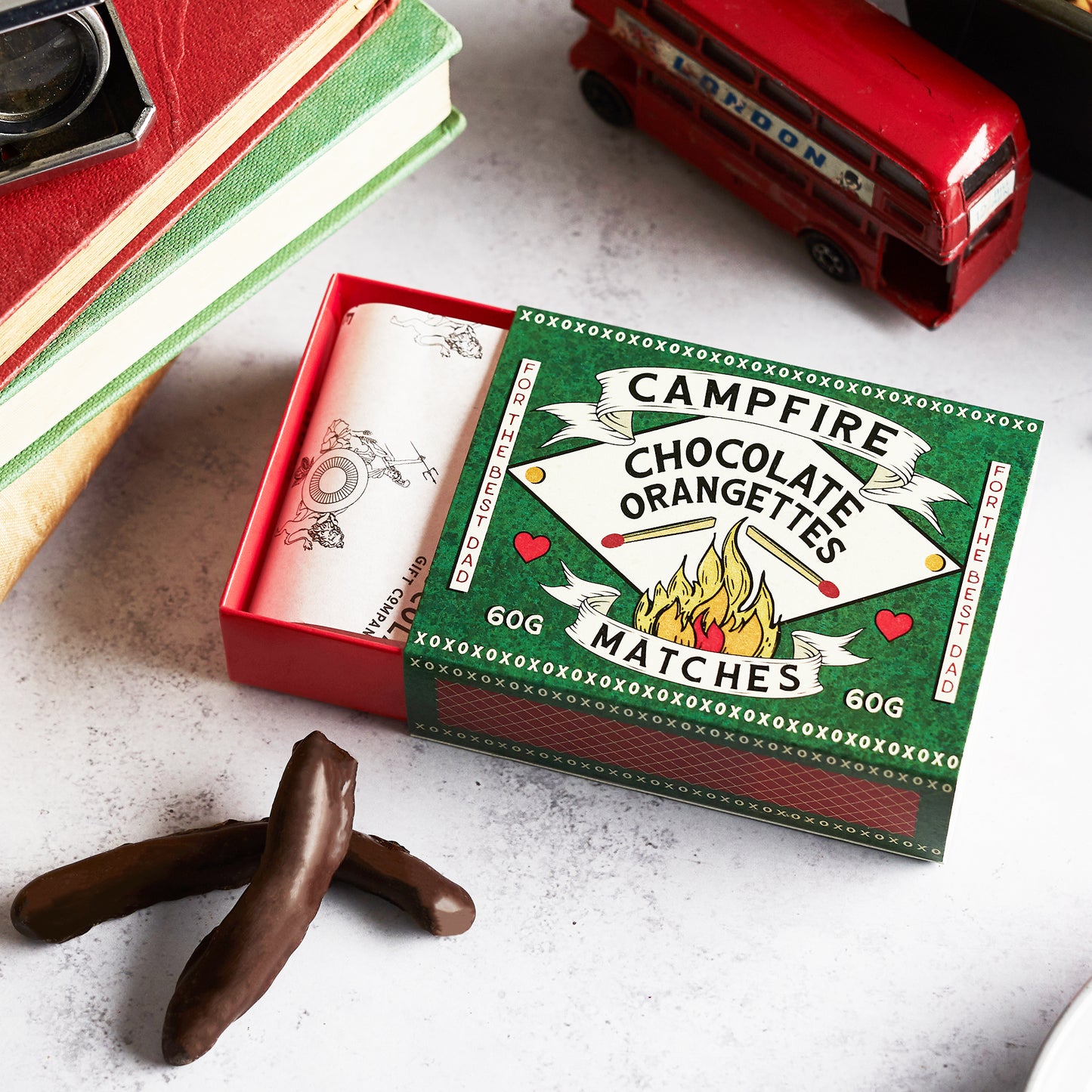 Dads Campfire Chocolate Matches