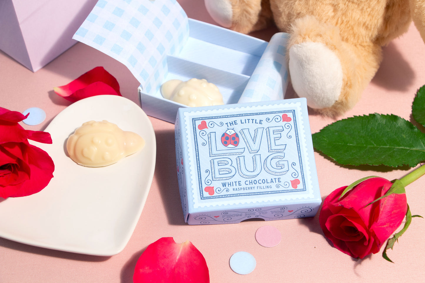 Love bug truffles - BLUE