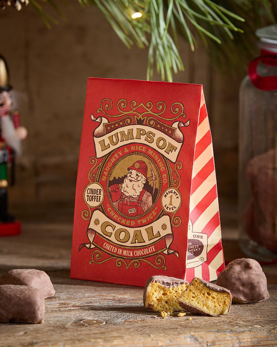 Lumps of Coal – Milk Chocolate