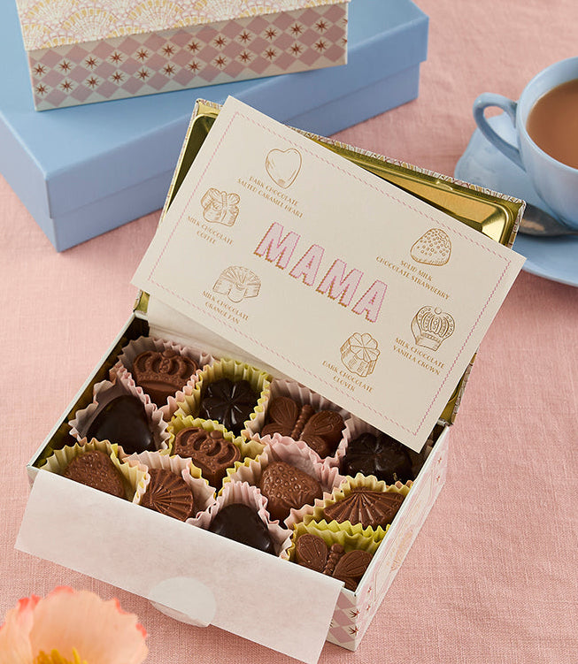 'MAMA' tin of truffles
