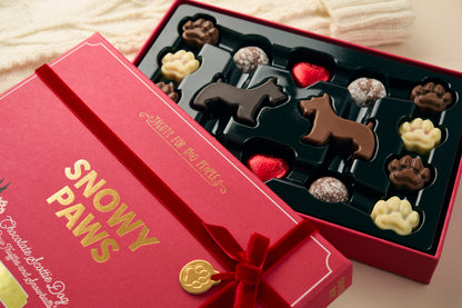 Snowy Paws - Dog Lovers Truffle Selection