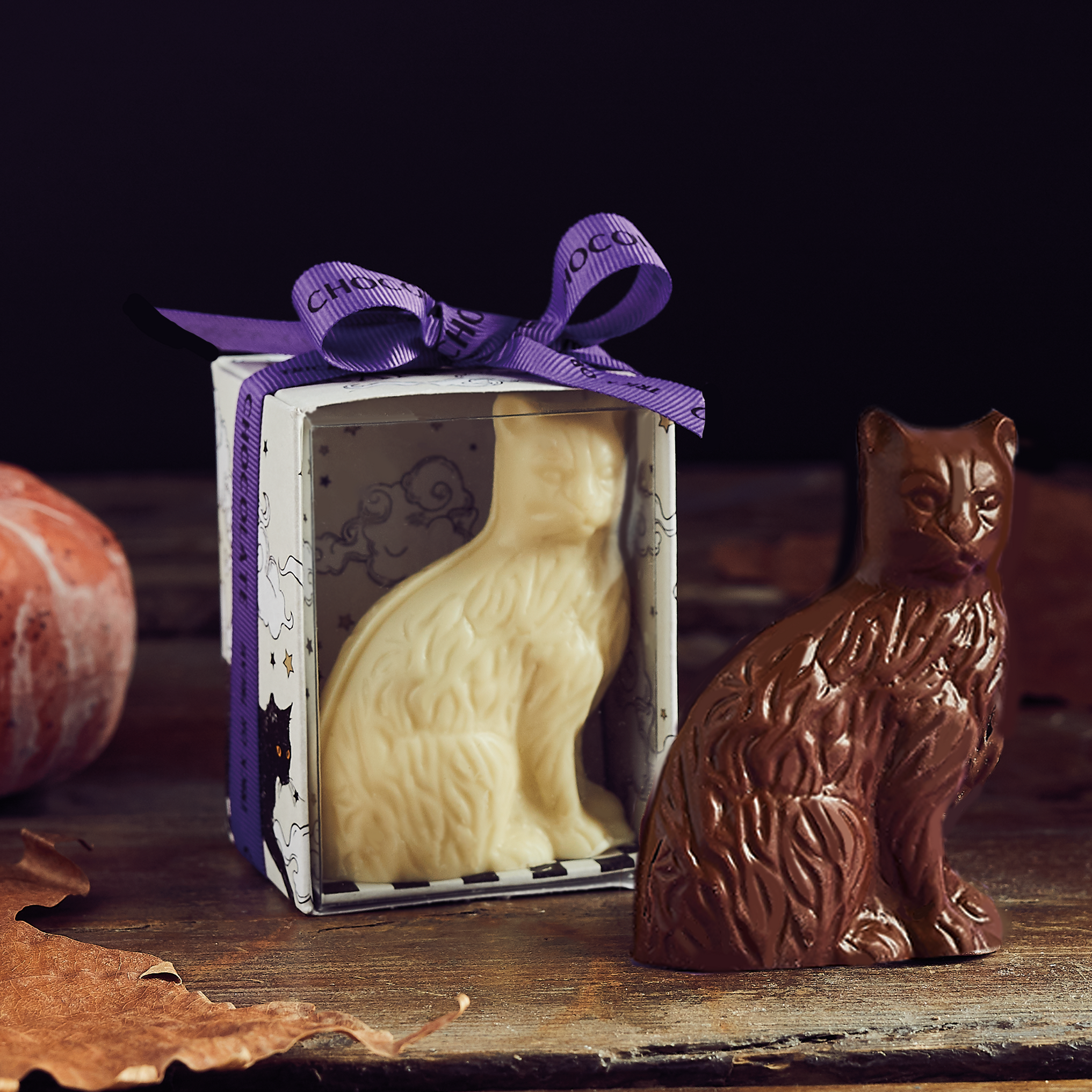 Hollow Chocolate Scaredy Cats!