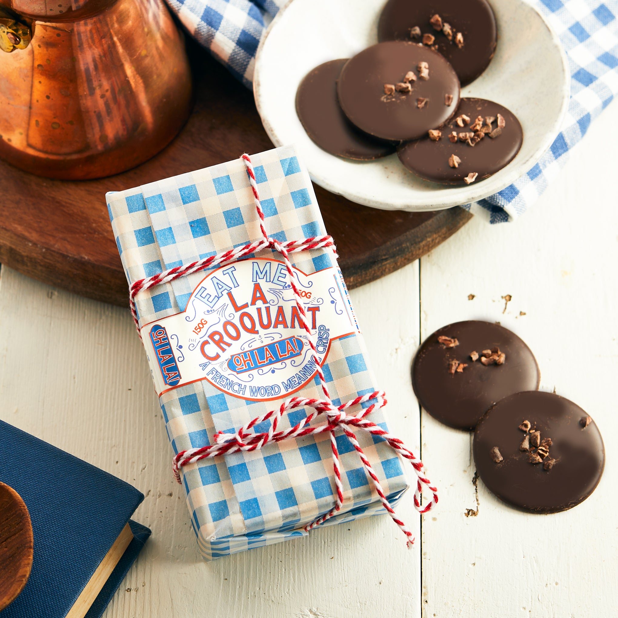 Cafe Croquant Croquant! A French Word Meaning Crisp! – The Chocolate Gift Company